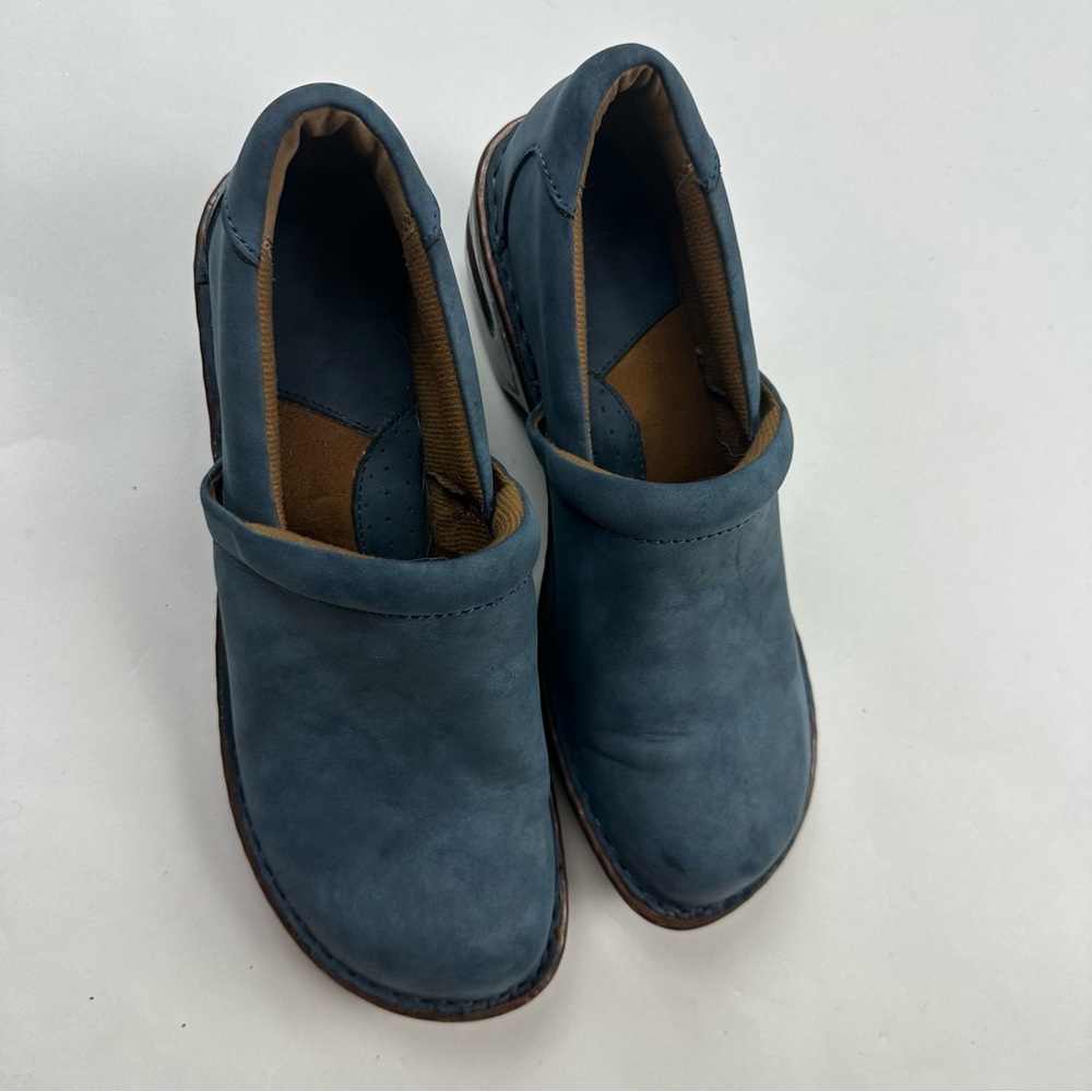 Boc Blue Peggy Clogs Shoes Size 9 - Picture 3 of 9